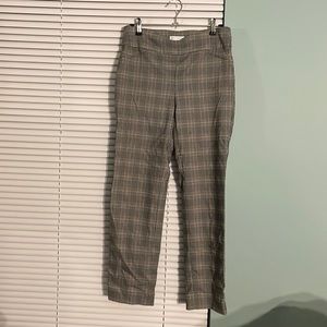 Sim stretch pant. Checker print